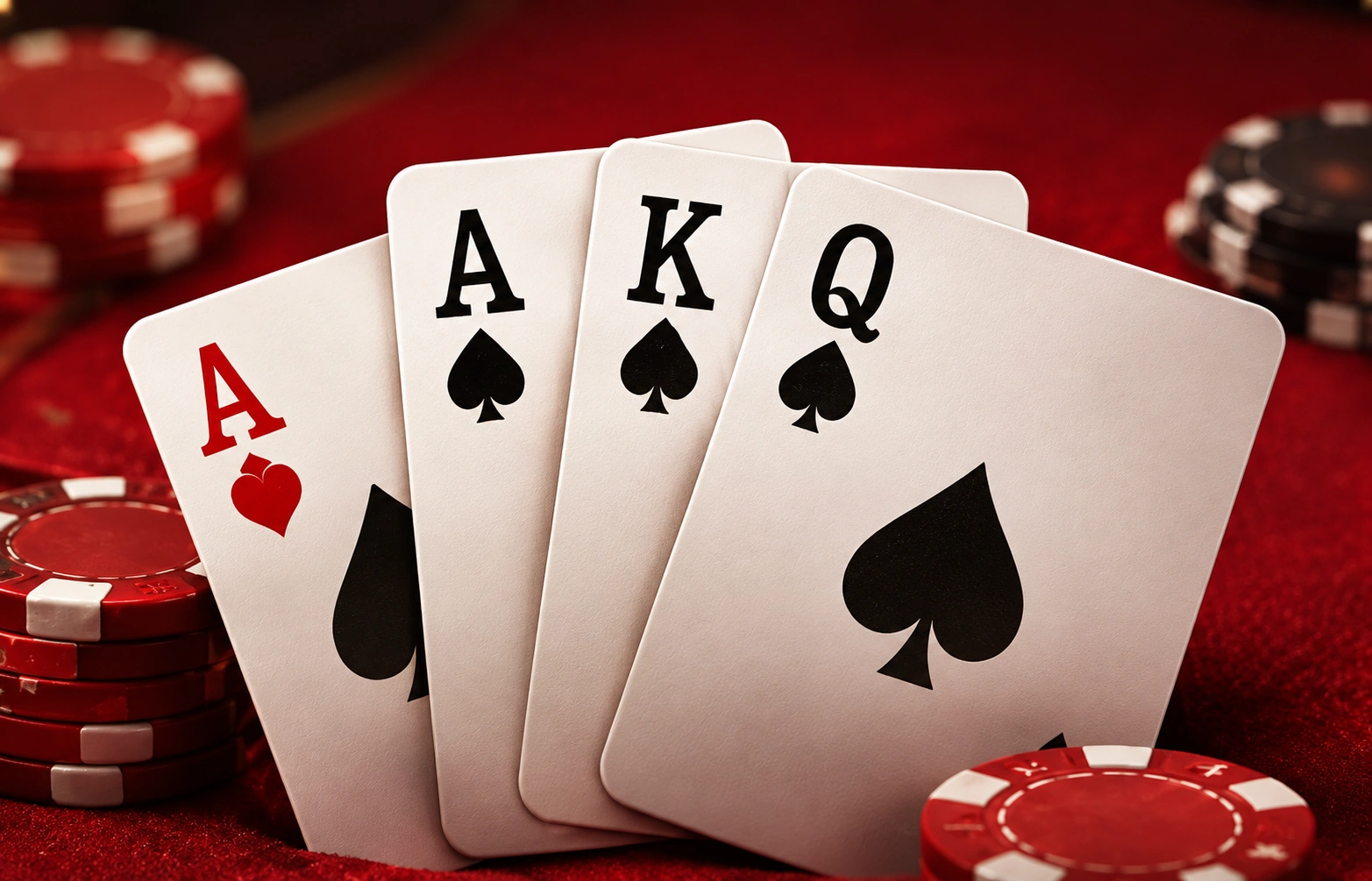 Kartu poker As, King, Queen