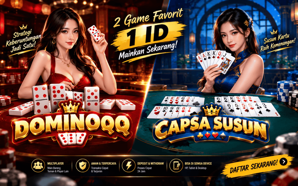 Dominoqq dan Capsa susun